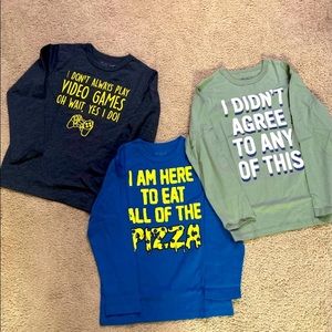 Bundle of 3 Toddler Shirts